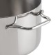 Olympia Mini Serveerpan RVS 675ml – Tafel Presentatie Braadpan Zilver