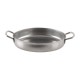 Olympia Tafelpresentatie Vintage Schaal met Dubbele Handgreep 180mm RVS Zilver