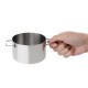 Olympia Tafel Presentatie Mini Serveer Braadpan 460ml – RVS Zilver