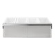 Beaumont 4-delige RVS Garnituur Houder – Zilver