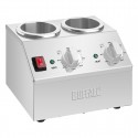 Buffalo Sausflesverwarmer RVS - Zilver, 2 Flessen
