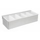 Beaumont 5-delige RVS Garnituur Houder - Zilver