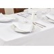 Mitre Essentials Occasions tafelkleed wit 160 x 160 cm