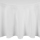 Mitre Essentials Occasions rond tafelkleed wit 305cm