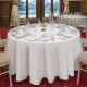 Mitre Essentials Occasions rond tafelkleed wit 305cm