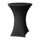 Samba Stretch Statafelhoes Zwart D2 – Attends Tafelrok voor Statafels