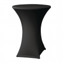 Samba Stretch Statafelhoes Zwart D2 – Attends Tafelrok voor Statafels