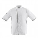 Southside unisex koksbuis korte mouw wit M