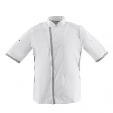 Southside unisex koksbuis korte mouw wit XS