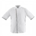 Southside unisex koksbuis korte mouw wit XS