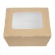 Huhtamaki recyclebare kartonnen dozen met venster medium 1070ml (270 stuks)