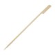 Fiesta Green composteerbare bamboe prikkers met peddelvorm 21cm