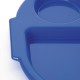 Olympia Kristallon polycarbonaat schaaltje met vakken klein blauw 322mm