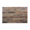 Bolero voorgeboord rechthoekig tafelblad Urban Dark 1100x700mm