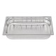Vogue RVS geperforeerde GN 1/1 bak 100mm