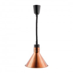 Buffalo verstelbare wamhoudlamp koper