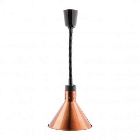 Buffalo verstelbare wamhoudlamp koper