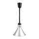 Buffalo verstelbare wamhoudlamp zilver