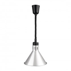Buffalo verstelbare wamhoudlamp zilver