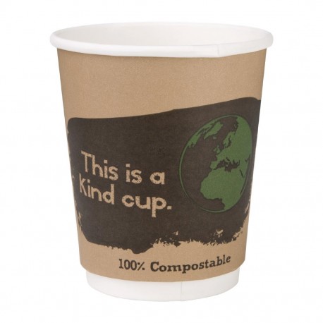 Fiesta Green 500 composteerbare dubbelwandige koffiebekers
