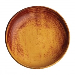 Olympia Canvas diepe coupe borden roestoranje 23cm