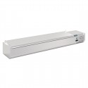 Polar G-serie opzetkoelvitrine met deksel 10x GN 1/4
