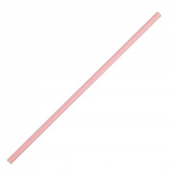 Fiesta Green composteerbare papieren rietjes roze (250 stuks)