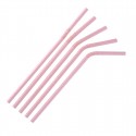 Fiesta Green composteerbare papieren buigrietjes roze (250 stuks)