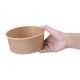 Fiesta Green ronde kraft saladeschaal 75cl (300 stuks)