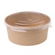 Fiesta Green ronde kraft saladeschaal 75cl (300 stuks)