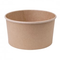 Fiesta Green ronde kraft saladeschaal 1L
