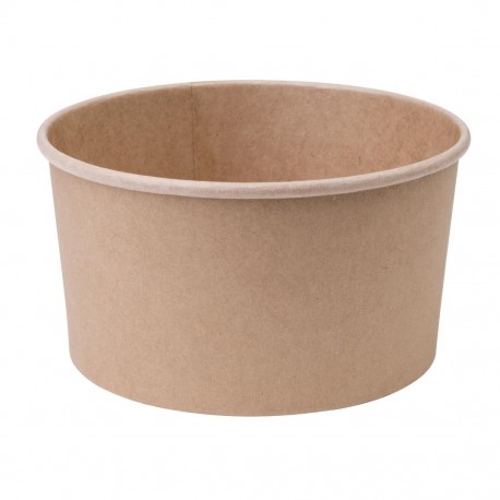 Fiesta Green ronde kraft saladeschaal 1L