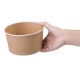 Fiesta Green ronde kraft saladeschaal 1L