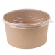 Fiesta Green ronde kraft saladeschaal 1L