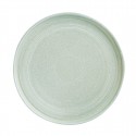 Olympia Cavolo plat rond bord zacht groen 27cm