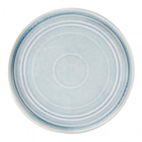Olympia Cavolo plat rond bord ijsblauw 27cm