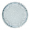 Olympia Cavolo plat rond bord ijsblauw 27cm
