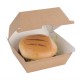 Fiesta Green composteerbare hamburgerdoosjes kraft klein (200 stuks)