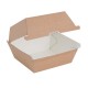 Fiesta Green composteerbare hamburgerdoosjes kraft klein (200 stuks)
