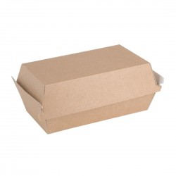 Fiesta Green composteerbare hamburgerdoosjes kraft klein 172mm (200 stuks)