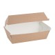 Fiesta Green composteerbare hamburgerdoosjes kraft klein 172mm (200 stuks)