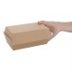 Fiesta Green composteerbare hamburgerdoosjes kraft klein 172mm (200 stuks)