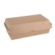 Fiesta Green composteerbare hamburgerdoosjes kraft groot rechthoekig (100 stuks)