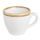 Olympia Kiln espressokopjes krijtwit 85ml (6 stuks)