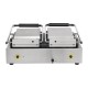 Buffalo dubbele contactgrill glad/groef
