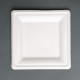 Fiesta Green composteerbare bagasse borden vierkant 261mm (50 stuks)