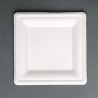Fiesta Green composteerbare bagasse borden vierkant 261mm (50 stuks)