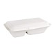 Fiesta Green composteerbare bagasse voedseldozen 2 compartimenten (200 stuks)