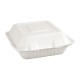 Fiesta Green composteerbare bagasse voedseldozen 3 compartimenten (200 stuks)