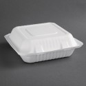 Fiesta Green composteerbare bagasse voedseldozen 236mm (200 stuks)